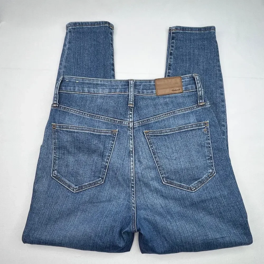 Madewell Curvy High Rise Skinny Crop Jeans 28